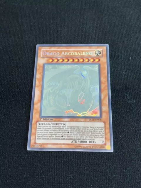 Drago Arcobaleno Ghost 1’ Edizione Yu-gi-oh TAEV-IT006