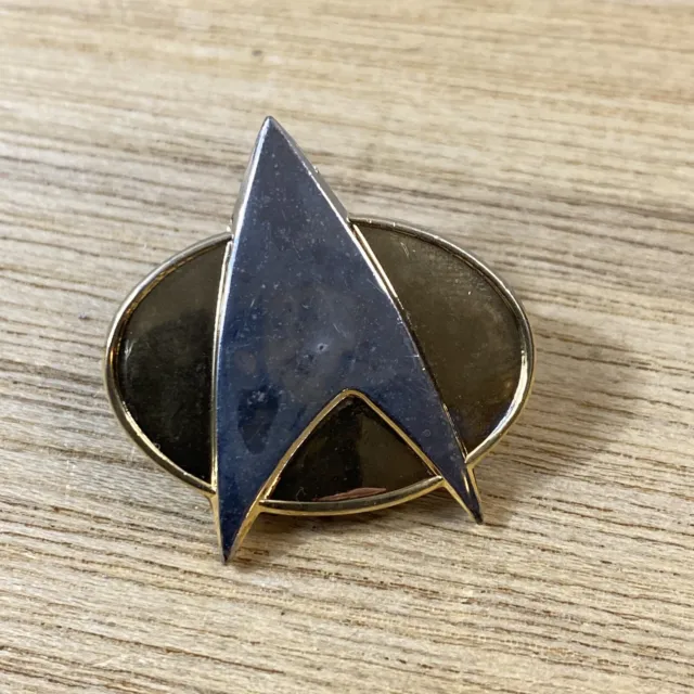 Star Trek Next Generation Communicator Badge Replica Lapel Pin 1992