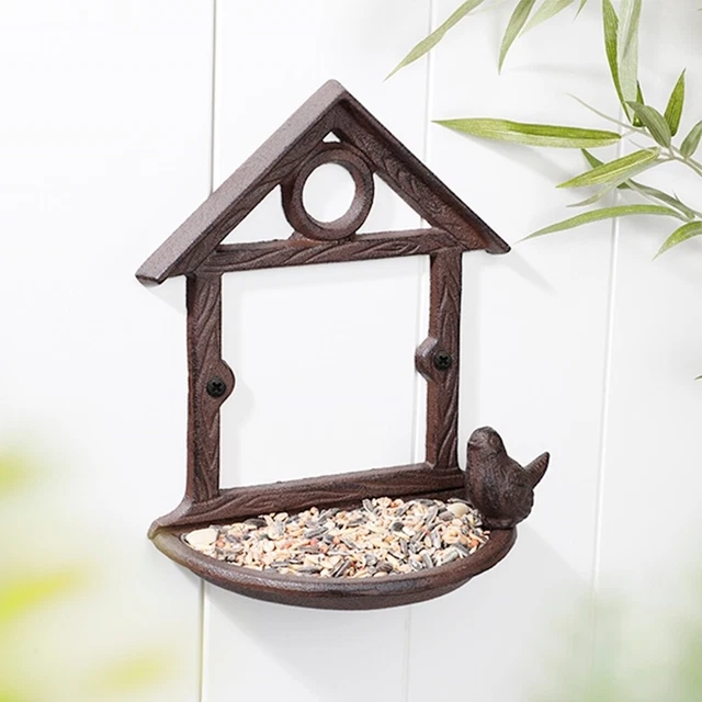 Vogeltränke Vogelfutterstation Futterstelle Vogelfutter Antik Optik Vogelhaus