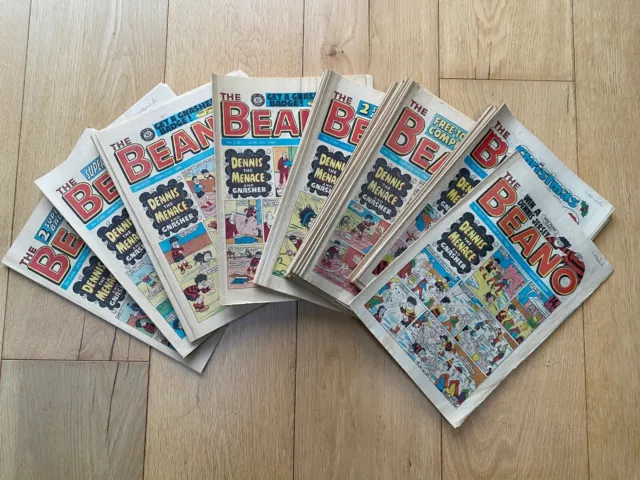 Beano Comics Almost Complete Year 1984 - Inc Xmas