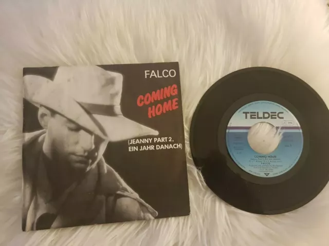 "7 Single FALCO ‎- Coming Home (Jeanny Part 2, ein Jahr danach) Vinyl 1986