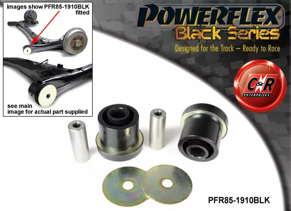 Powerflex Black RR Faisceau Mnting Moyeu pour Volkswagen Up! (2011 PFR85-1910BLK