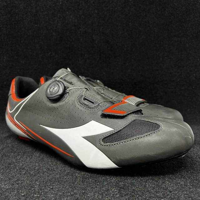 Ambassadør Skal Aktuator DIADORA VORTEX RACER II Men's Size 12 EU 46 Black Athletic Cycling Shoes.  $49.95 - PicClick