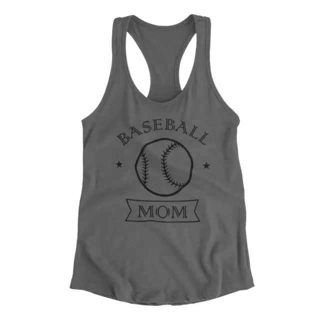 Tank Top Baseball Mom T Shirt Gift For Sports Mama Women Tee Mother's Day