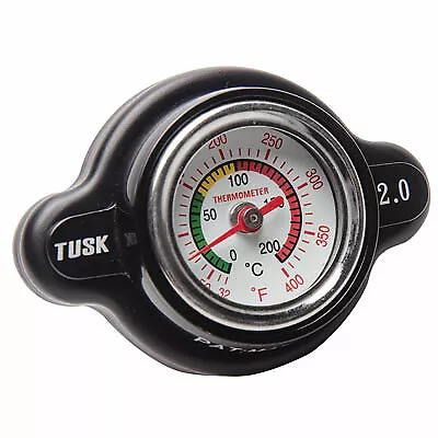 Tusk High Pressure Radiator Cap with Temperature Gauge 2.0 Bar