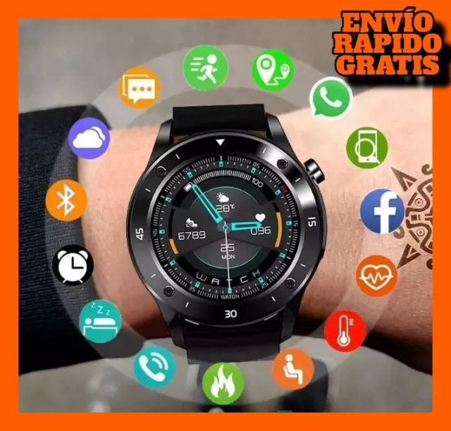 Reloj De Hombre Mujer Uni Relojes con Oximetro Whatsapp Camara Deportivo Digital