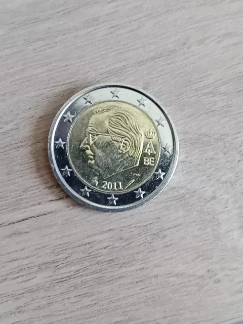 2 euro belge 2011 .Pièce Rare Superbe état