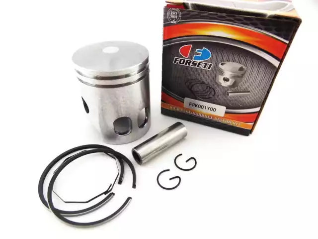 YAMAHA DT80 81-83 STD FORSETI PISTON KIT 47mm RINGS PIN CLIPS