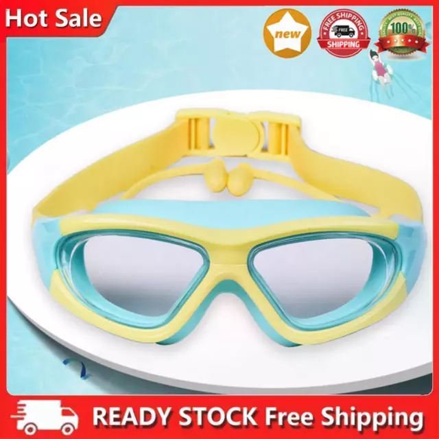 Outdoor Swim Goggles Soft Kids Swim Goggles for 3-12 Years Children Boys Girls