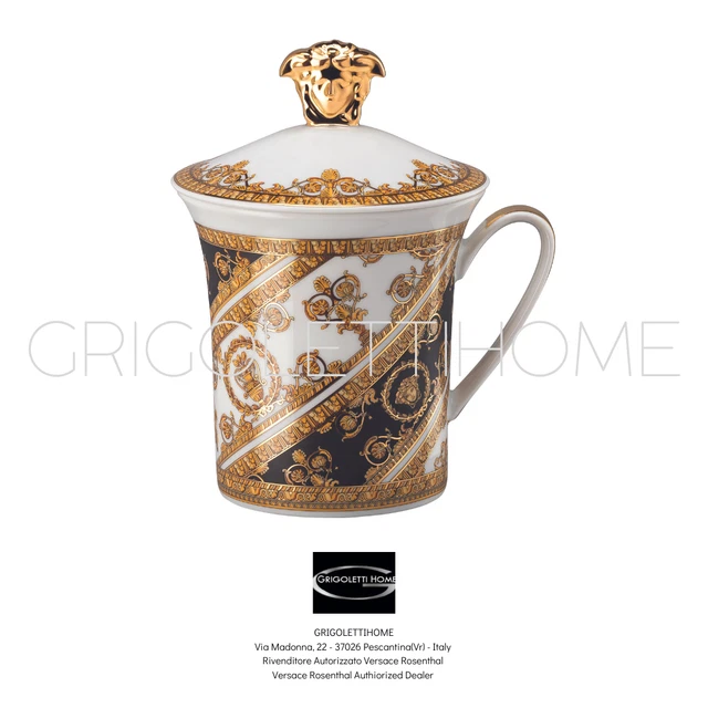 Rosenthal Versace 30 Years ed. limitata - Mug + coperchio - I Love Baroque