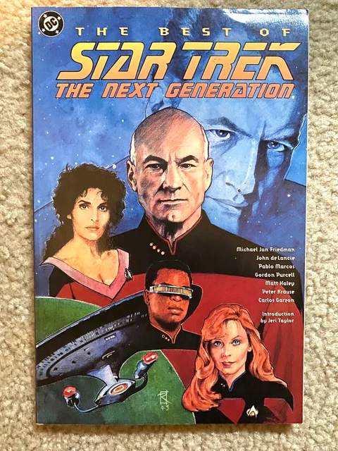 DC Comics THE BEST OF STAR TREK THE NEXT GENERATION Graphic Novel - Brand New