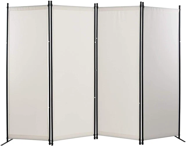 ROOM DIVIDERS FOLDING Privacy Screens 4 Panel Partition for Office Home