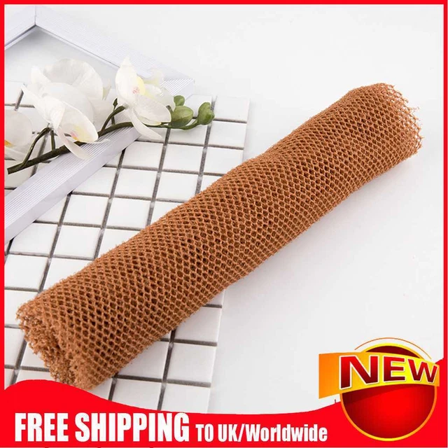 Red depuradora corporal portátil esponja africana de nailon para uso diario (café)