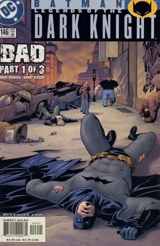 Batman: Legends of the Dark Knight #146 - 148 - Bad Story Arc - DC - 2003
