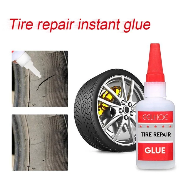 Strong Rubber Adhesive Tire Puncture Repair Glue Sealer Super Caulk TOP U0D4