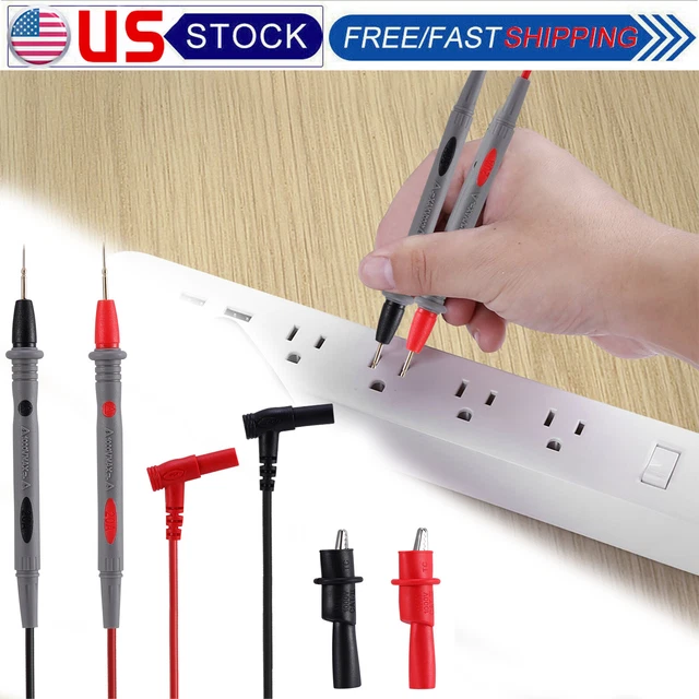 UNIVERSAL DIGITAL MULTIMETER 20A Lead Test Probe Wire Voltage Cable