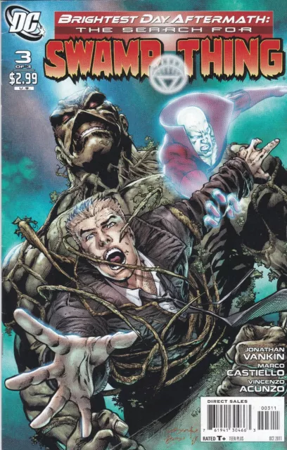 Dc Comics Brightest Day Aftermath Search For Swamp Thing #3 October 2011