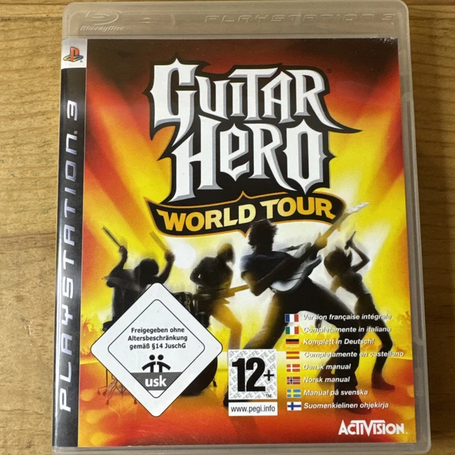 Guitar Hero World Tour COMPLET PS3 - Version FR - Très Bon état