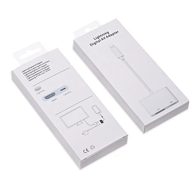 Lightning to HDMI Digital TV AV Adapter for Apple Ipad Iphone 1080P HDMI Cable.