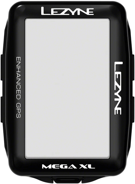 Lezyne Mega XL GPS Computer Schwarz