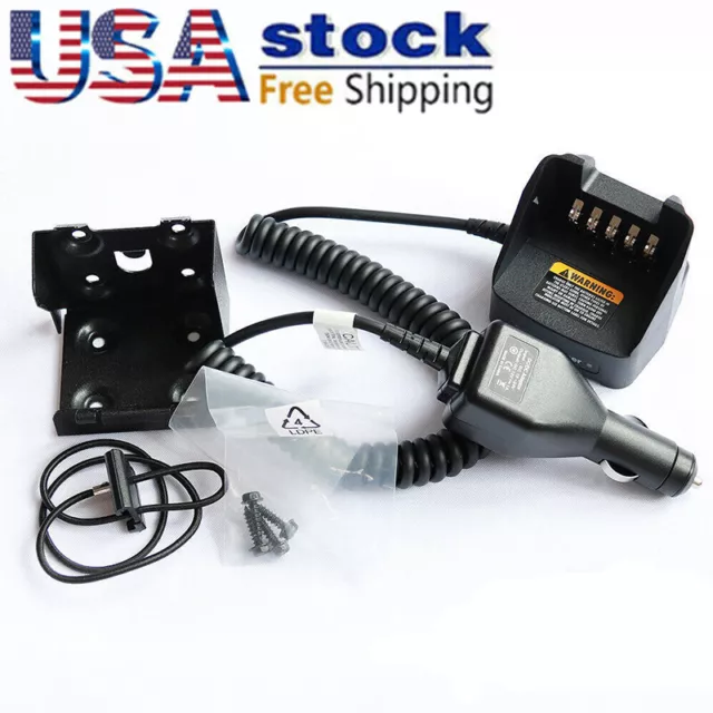 KVC-21 Car charger Fits For THD72 NX200 NX300 NX210 NX400 NX411 Two way radio