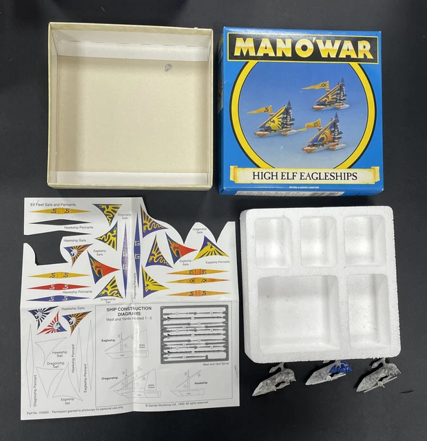 Warhammer Man O War Miniatures FOR SALE! PicClick UK