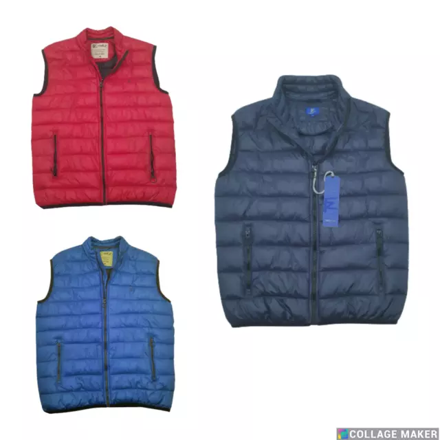 Piumino giubbino Smanicato Gilet jacket bomber uomo TREZ, M L XL XXL regular fit