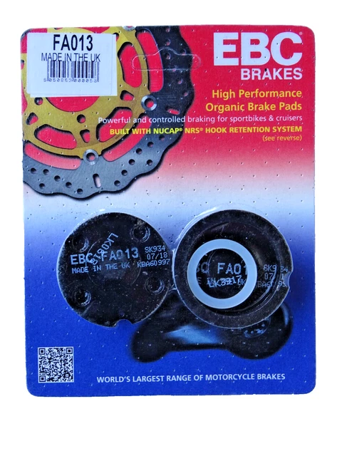 Bremsbeläge Bremsklotz Standard EBC FA013 Für Honda