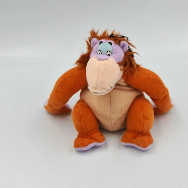 Porte-clés Singe Orang-outan En Peluche - 18 Cm - Animal En Tissu - Neuf