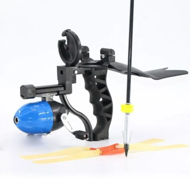 High Velocity Hunting Fishing Slingshot Shooting Catapult Sling Shot Arrows Bow