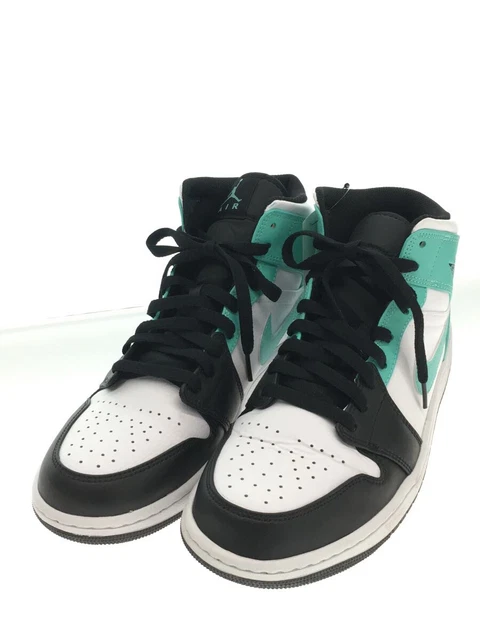Men 10.0US Nike Air Jordan1 Mid/Tropical Twist Tropical Twist//Blue/Leather/