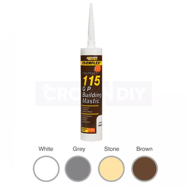 EVERBUILD Everflex 115 General Purpose External Building Mastic Pointing Sealant