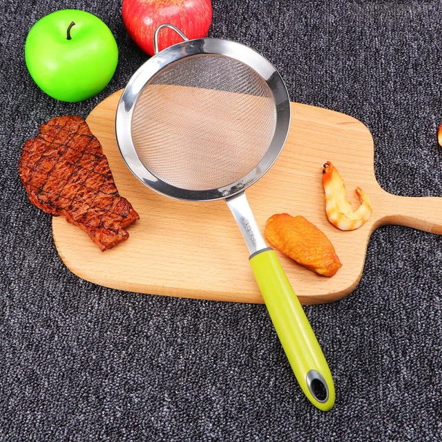 Setaccio in tessuto acciaio inox setaccio per succo filtro alimentare per la cucina nido d'uccellino