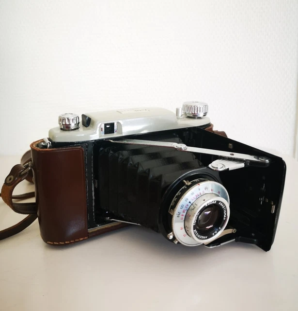 Appareil Photo Pliant Vintage Kodak Modèle B 11 Avec étui D'origine