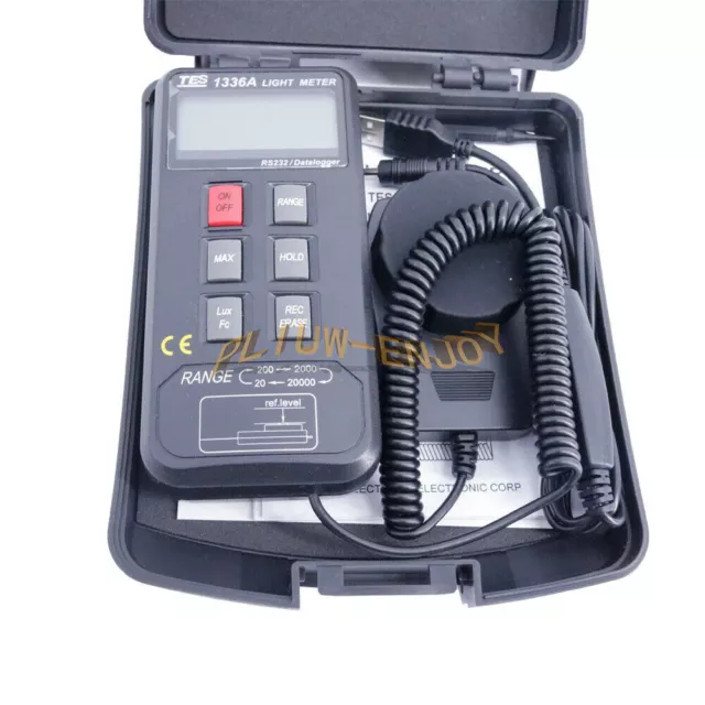 TES-1336A TES1336A Light Meter Digital Illuminance Tester 20/200/2000/20000 Lux