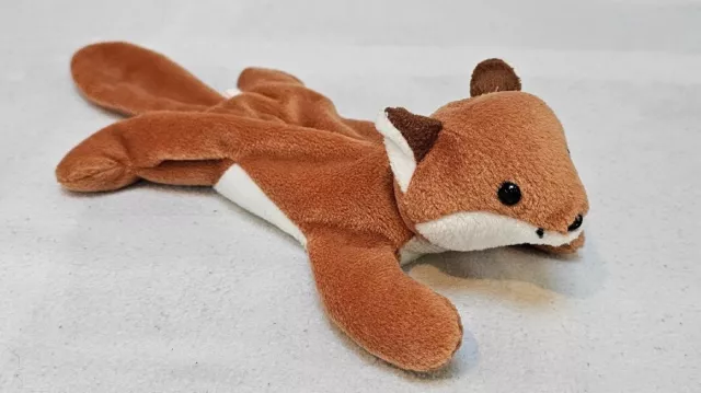 Sly the Fox TY Beanie Baby - 1996 Retired - Plush Plushie