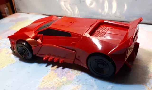 TRANSFORMERS RID Power rouge avec effet sonore se transforme en