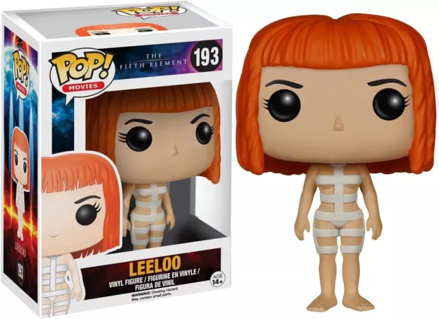 Funko POP! Movies ~ LEELOO w/STRAPS POP! VINYL FIGURE #193 Fifth Element