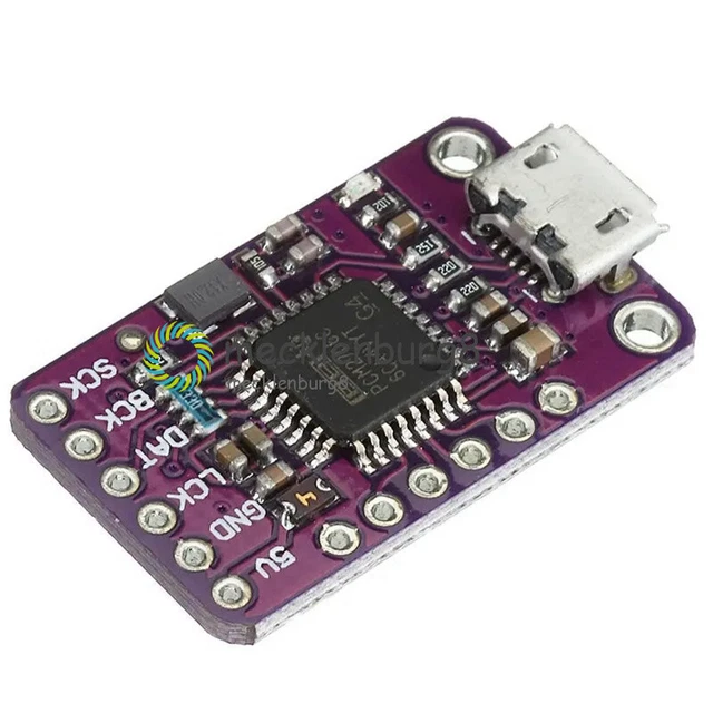 NEW USB TO I2S IIS Gesture Recognition Sensor Decoder Connector PCM2706 ...