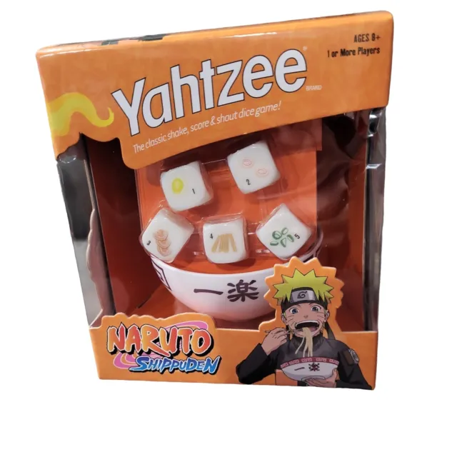 YAHTZEE: Naruto Shippuden | Classic Family Dice Game Based on Anime Show