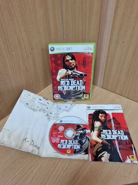 RED DEAD REDEMPTION (Xbox 360, 2010) With Map/poster and manual. £4.99 ...