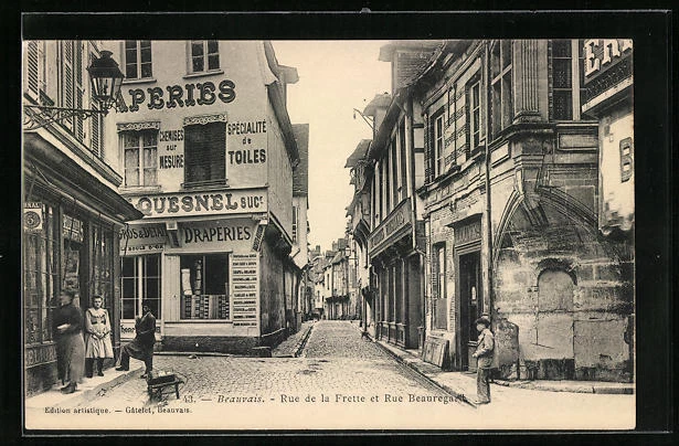 CPA Beauvais, Rue de la Frette and Rue Beauregard