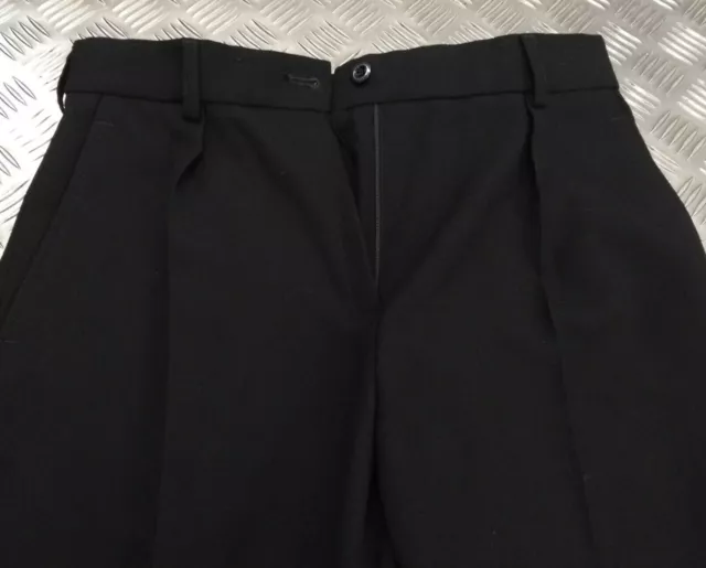 No1C Naval Pantalones Marina Real Británica Rn Agentes Diagonal Serge Talla 84cm