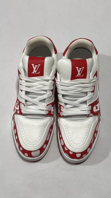 🔥NEW LOUIS VUITTON LV Trainer Sneaker LV 11 White Monogram Virgil Abloh  #54 HOT