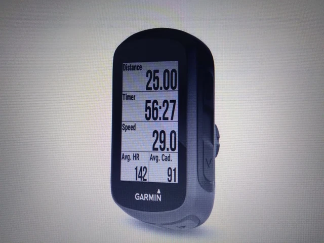 Compteur GPS Vélo Garmin Edge 25 avec HRM