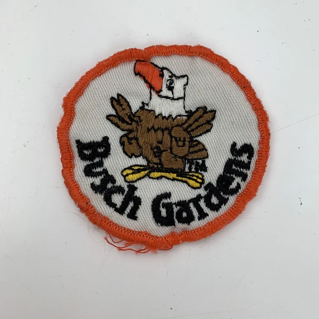 Busch Garden Eagle Vintage Patch