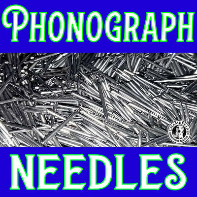 300 LOUD TONE VICTOR Phonograph NEEDLES for Vintage Gramophone Records