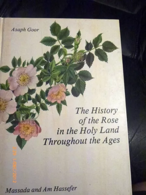 1981 Rose in Holy Land Palestine History English Illu. Cosmetic Poems Legend