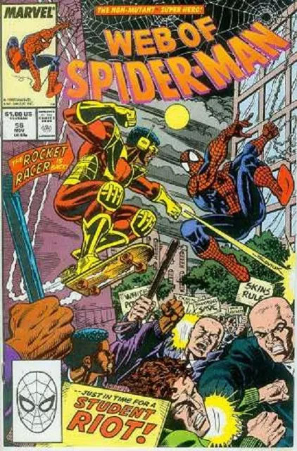 Web of Spiderman # 56 (USA, 1989)