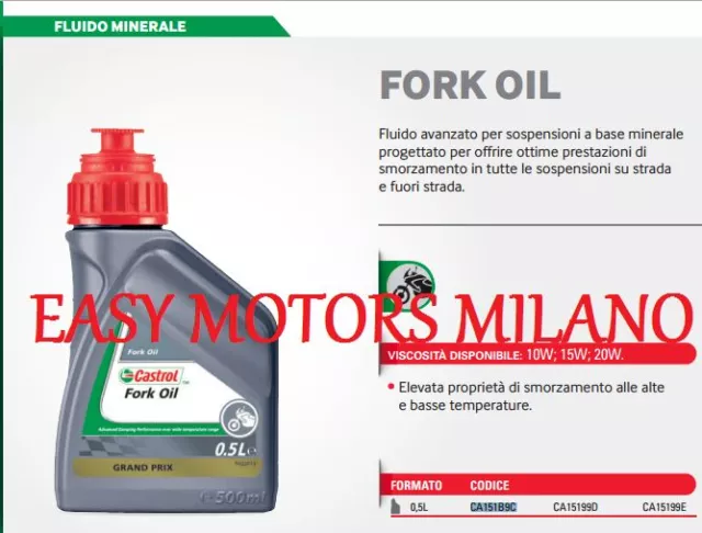 Olio Forcella Sospensioni Cstrol Fork Oil Expert Moto/Scooter Maxi -0.5 Litro